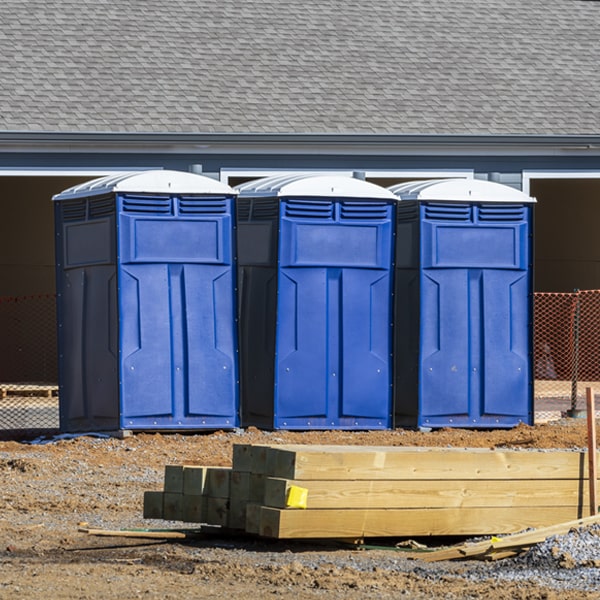 can i customize the exterior of the portable toilets with my event logo or branding in Oakwood